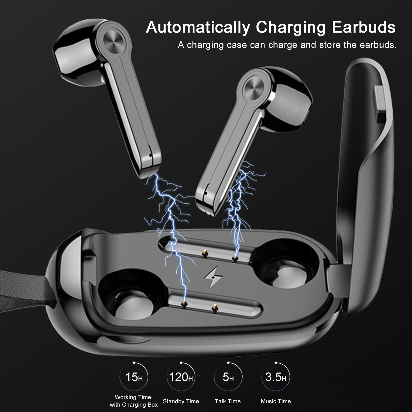 LEMONDA SMART XG-9 TWS Bluetooth 5.0 Earphones IPX6 Waterproof Stereo Earbuds Headset with Charge Box LEMONDA SMART XG-9 TWS Bluetooth 5.0 Earphones IPX6 Waterproof Stereo Earbuds Headset with Charge Box